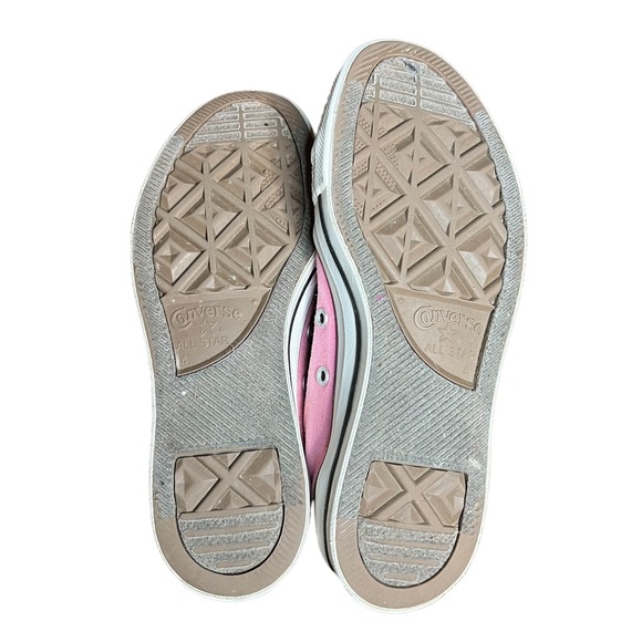 Converse Pink and White Athletic Shoes - Picture 7 of 9